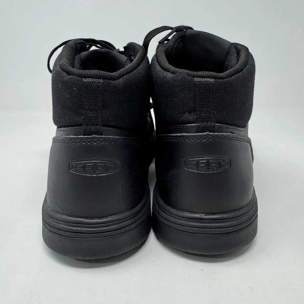 KEEN PTC Kenton Mid Soft Toe Work Shoes Boots Black Men's Size 10 EE